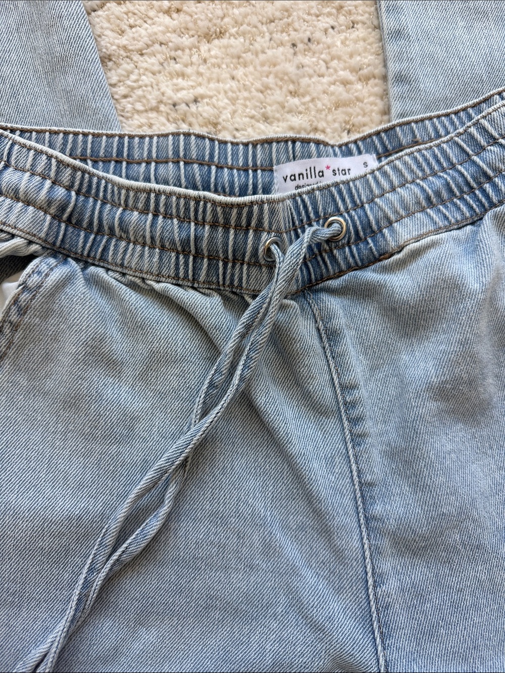 Vanilla Star Light Blue Denim Pants - Picture 3 of 4